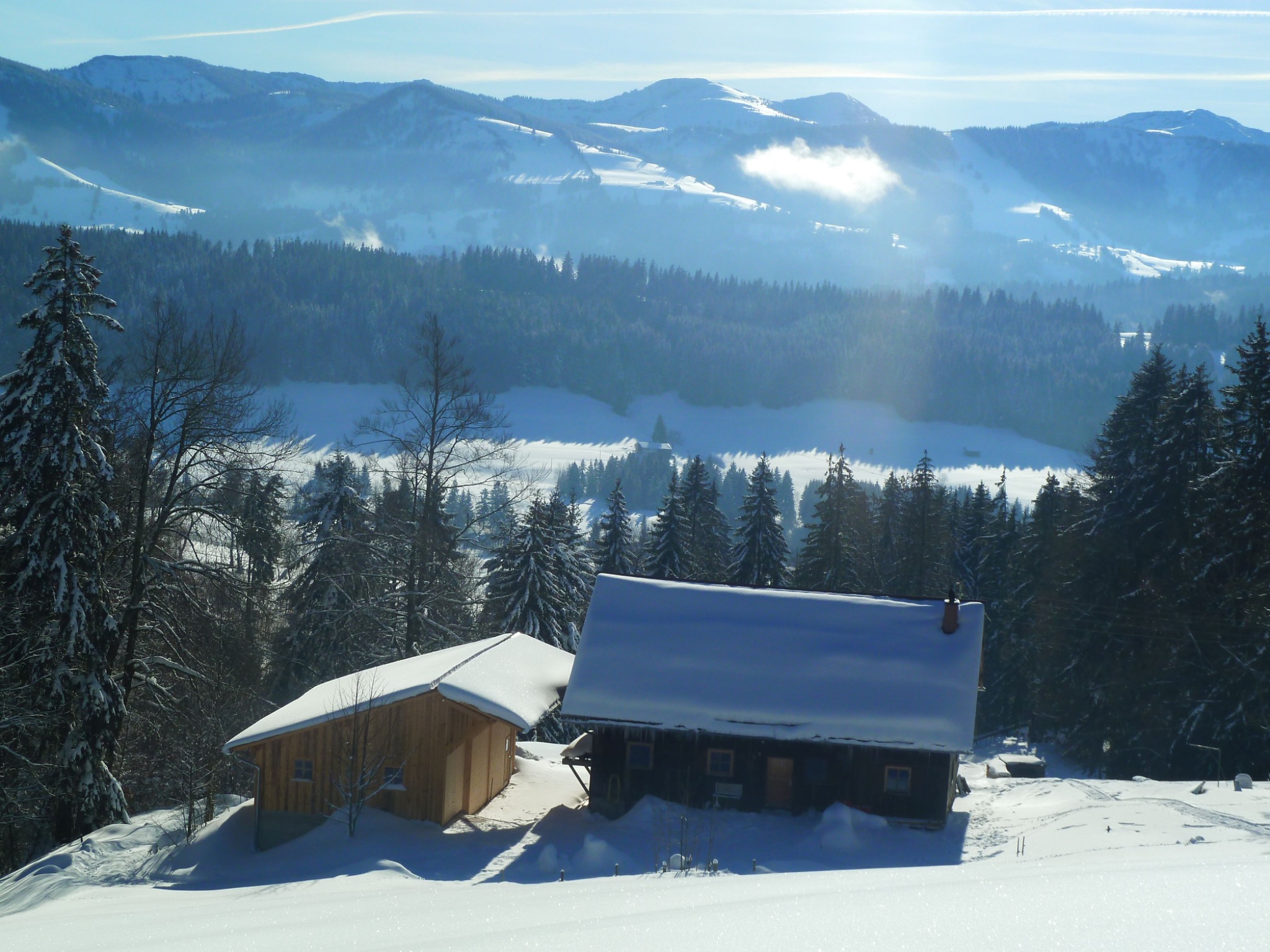 Aufters Alpe im Winter